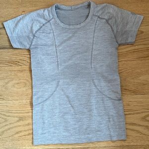 Gray TKEQ riding shirt